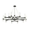 Industrialna czarna lampa wisząca szklane klosze tuba klasyczna minimalistyczna uniwersalna CANDELA-15 DN1505-15 black Step Into Design